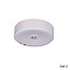 EM - Fox Lux Falcon Pro OA wit dali 2, 3W, alleen nood, open ruimte, OA 330 lumen, IP20