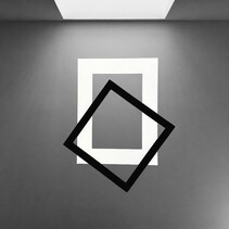 Kunststof rechthoekige / vierkante renovatiering voor downlight en inbouwspot – 40 tot 80 mm – op maat