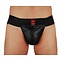 RoB Leren jockstrap zwart