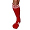 RoB Boot Socks rood met witte strepen