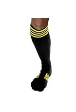 RoB Boot Socks Schwarz mit Gelb