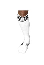 RoB Boot Socks wit met zwarte strepen