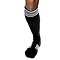 RoB Boot Socks Black with White Stripes