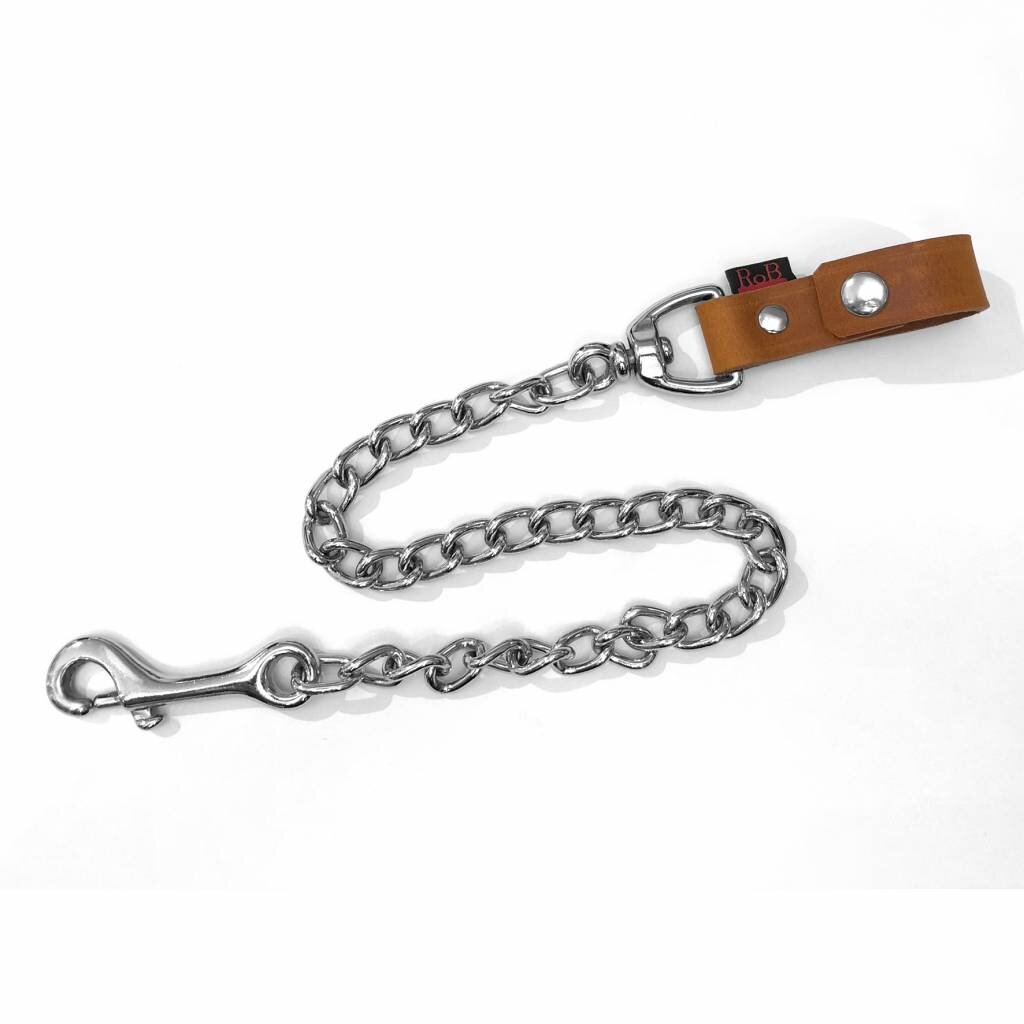 RoB Stallion Riemketting met trigger bruin