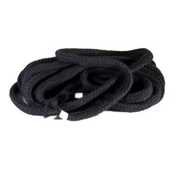 Bondage Rope black 8 mm, 1 meter