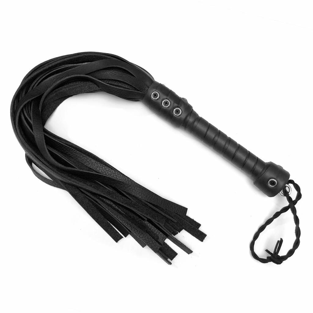 Bare Leatherworks Full size leather Flogger 30 strands