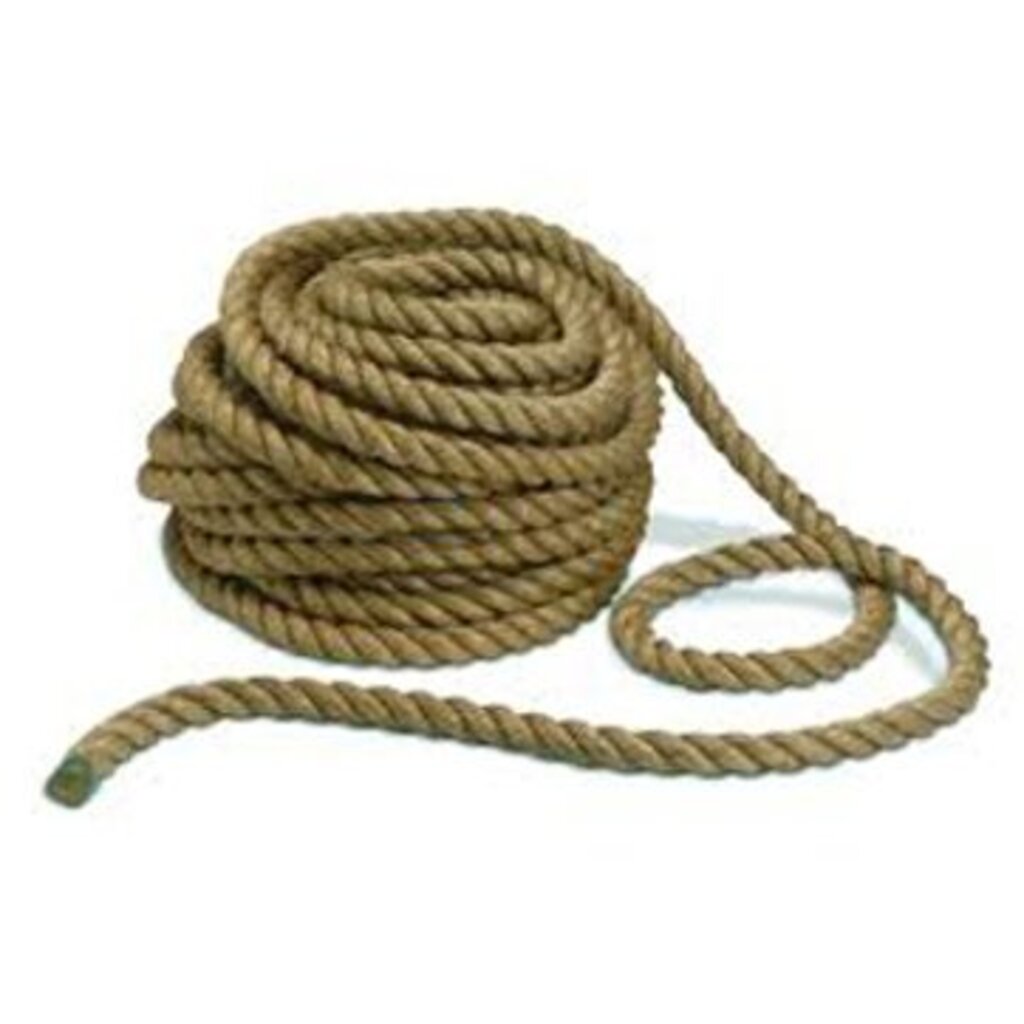 Bondage Rope, Hemp, 6 mm, 1 meter