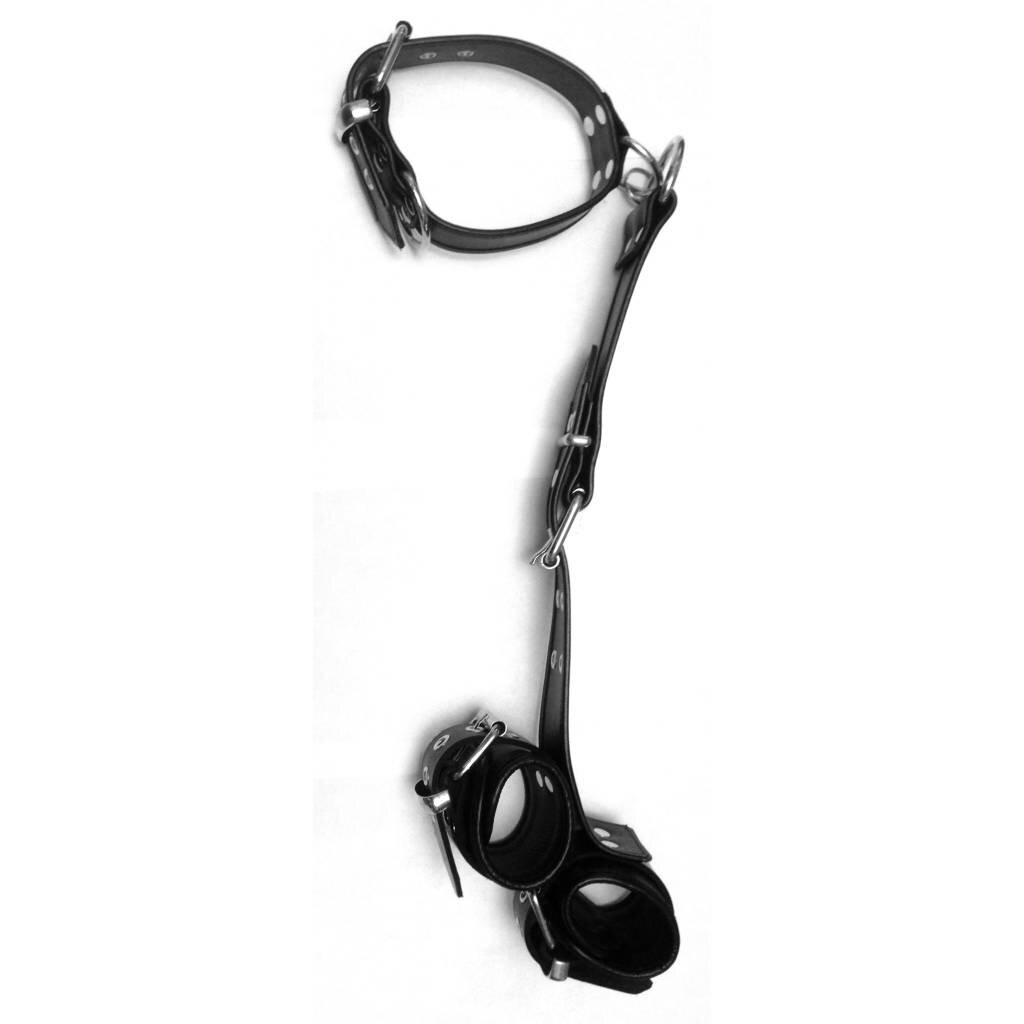 RoB Leather Neck to Back Restraints