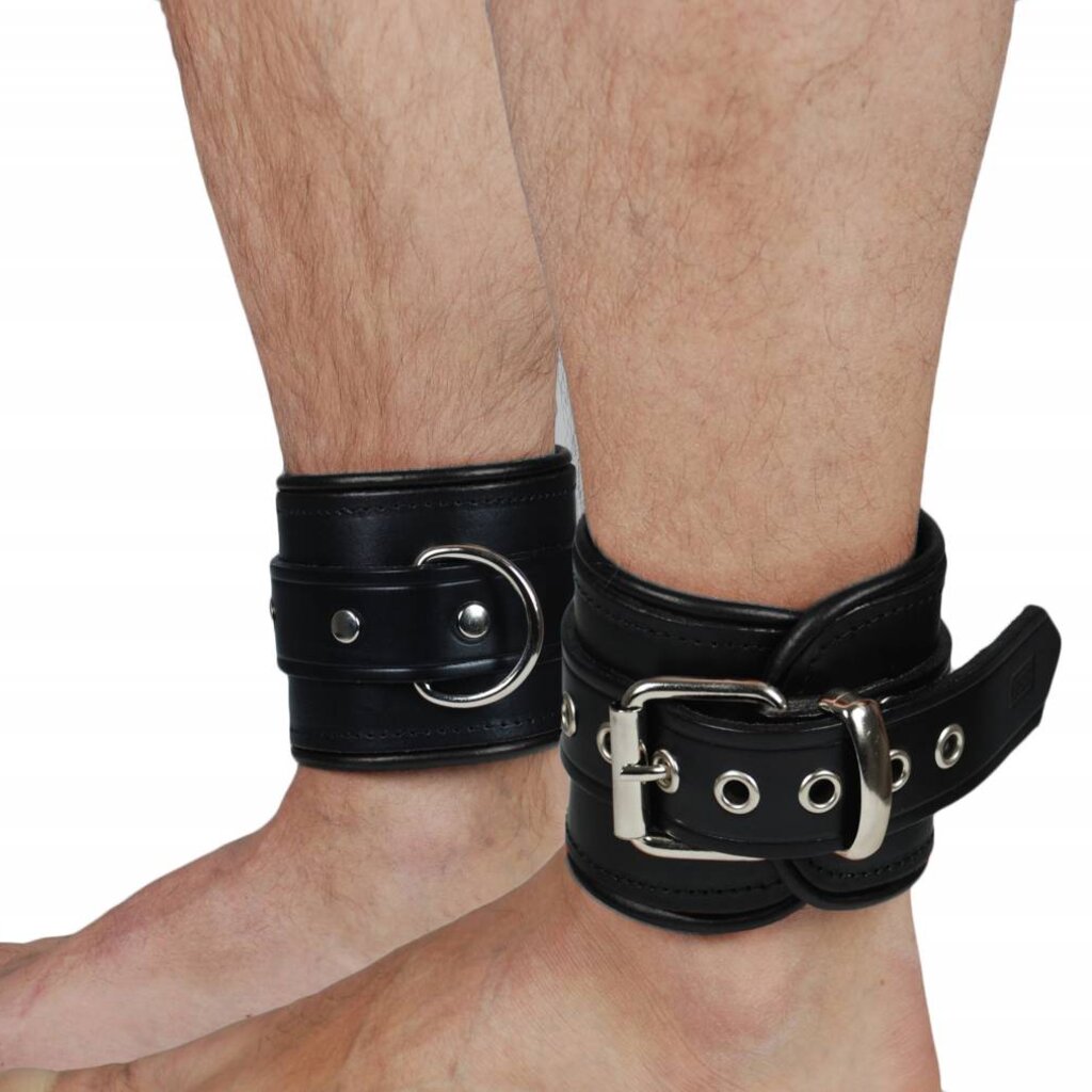 RoB Leather ankle restraints black