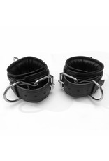 RoB Leather Ankle Restraints Extra Wide, Soft Padding