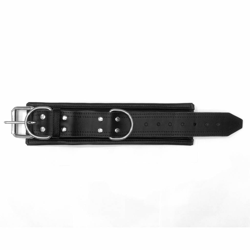 RoB Leather Ankle Restraints Extra Wide, Soft Padding