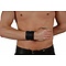 RoB Leather Wristband, 2 Buckles, Black