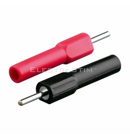 ElectraStim Adapter Kit, 4 mm Banana Plug to 2 mm Pin Converter Kit