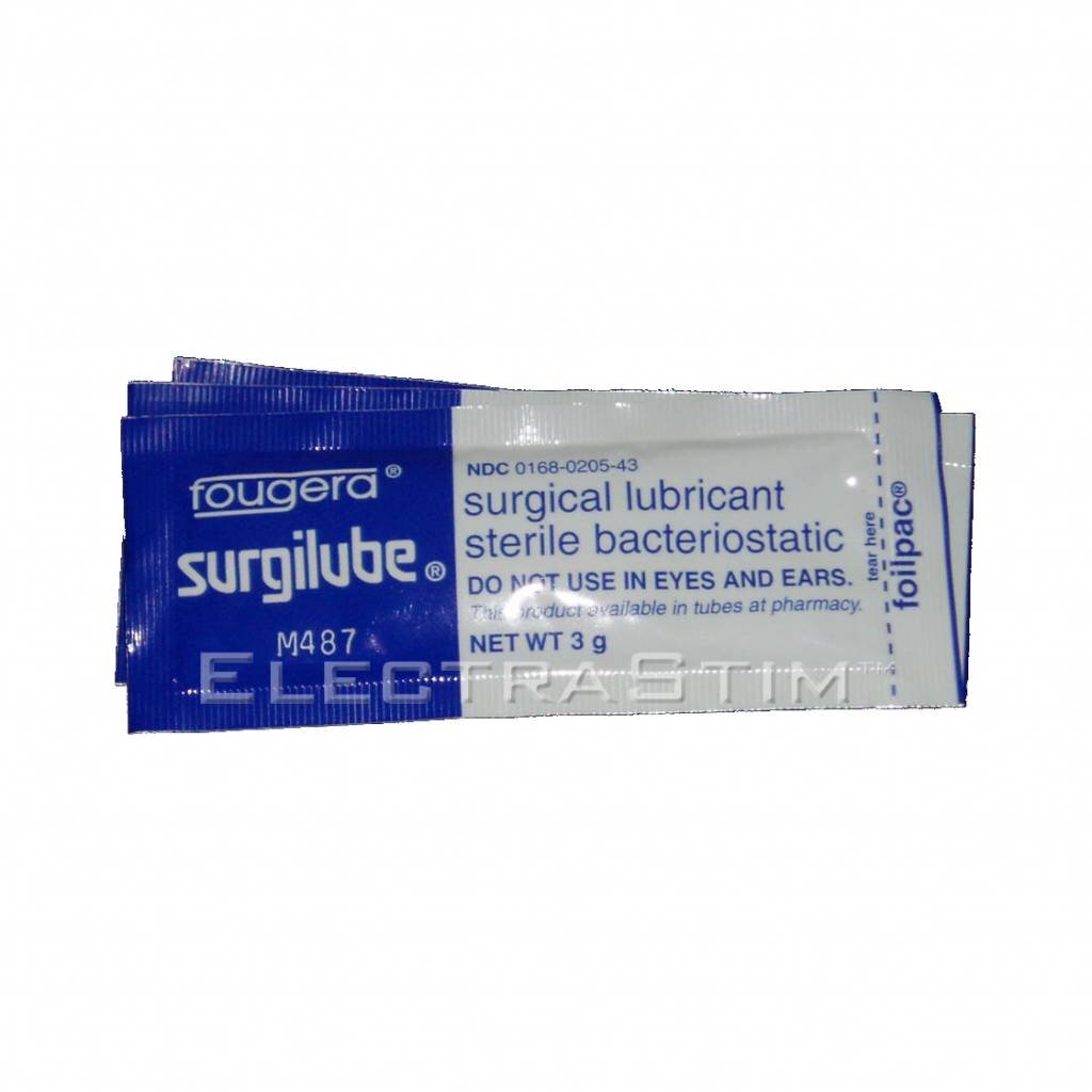 ElectraStim Surgilube Sterile Lubricant Sachets (10 pieces)