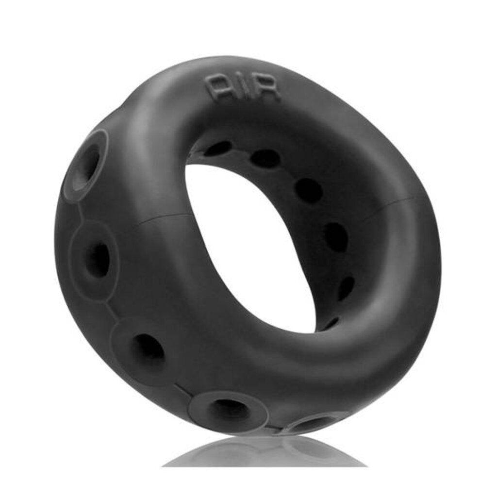 Oxballs Air,  Airflow Vented Cock Ring - Black Ice