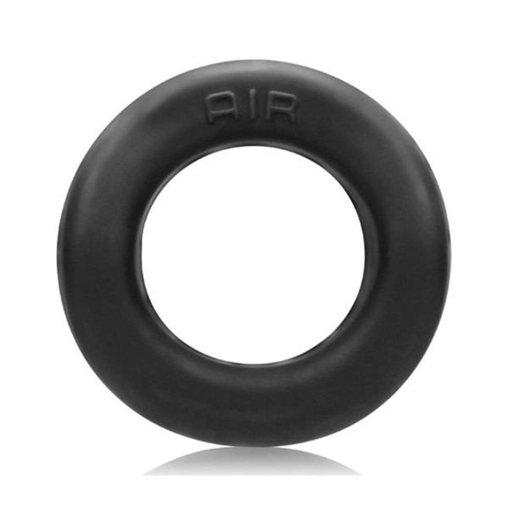 Oxballs Air,  Airflow Vented Cock Ring - Black Ice