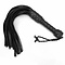 Bare Leatherworks Mid size Leren/rubber Flogger Thudstinger ProGrip 24 strengen