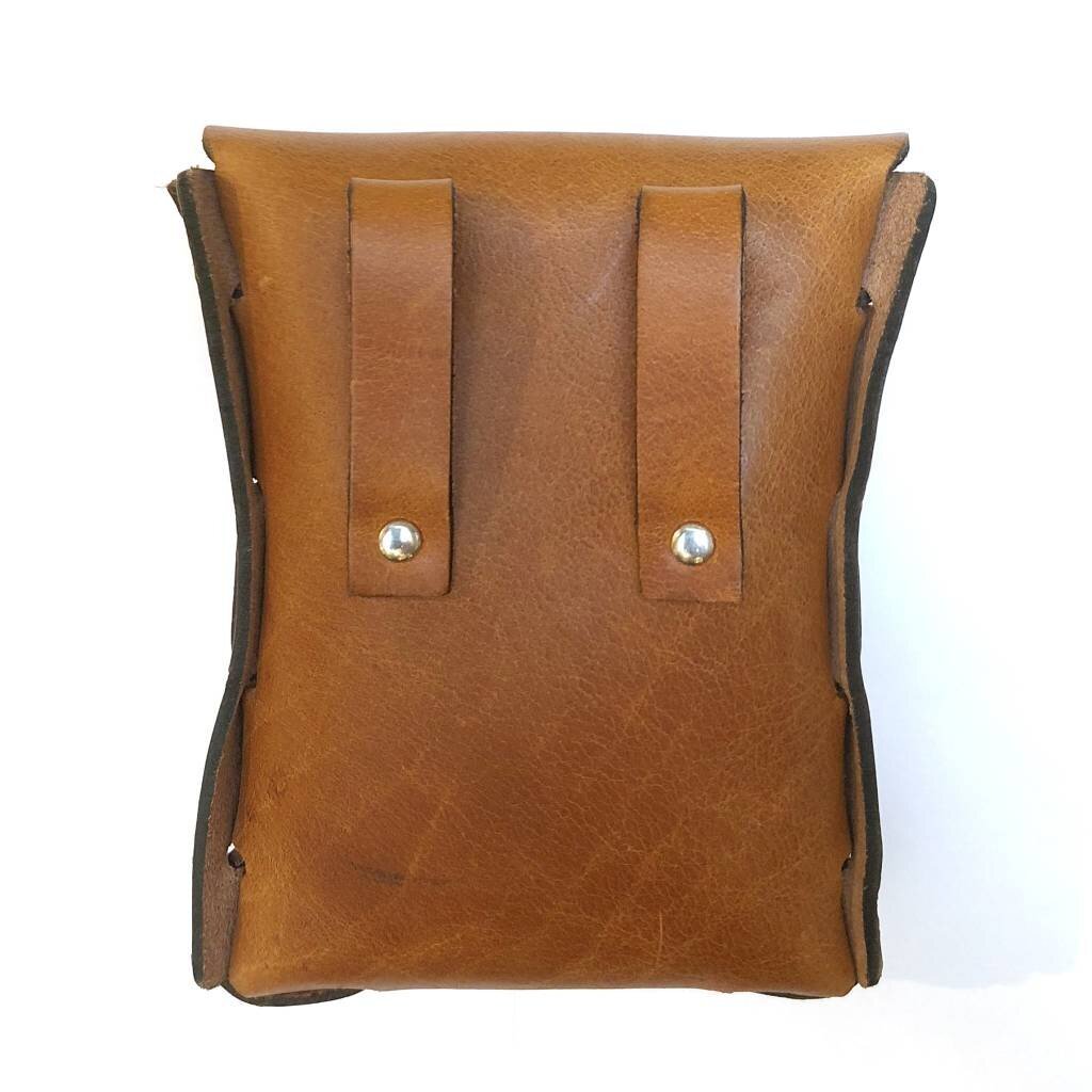 RoB Leather Belt Pouch brown