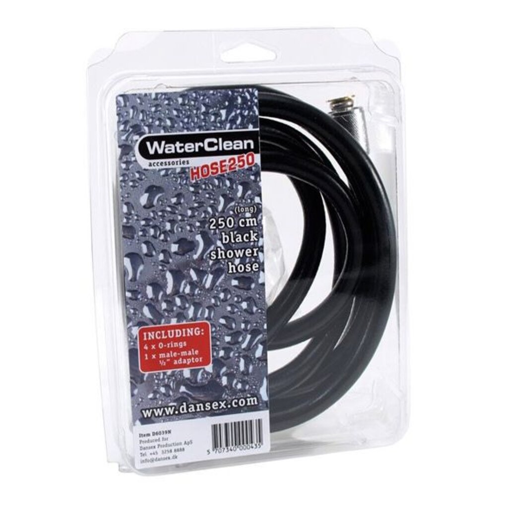 Black Shower Hose 250 cm