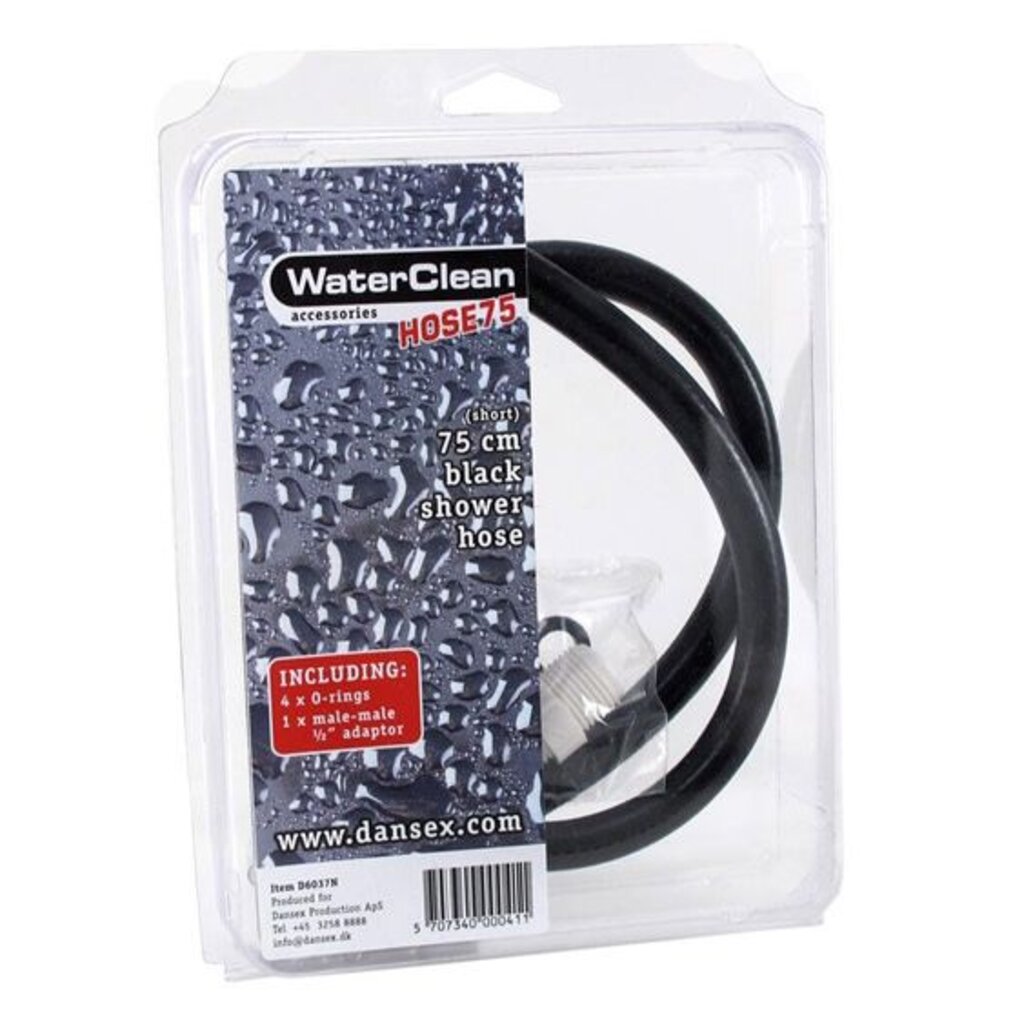 Black Shower Hose 75 cm