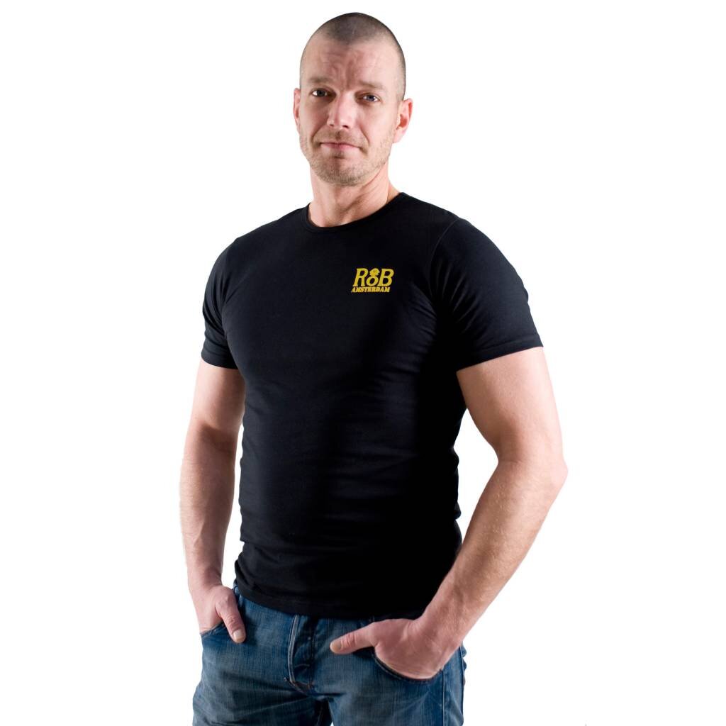 RoB Amsterdam T-Shirt Black/Yellow