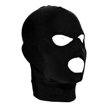 Spandex Hood with open mouth and eyes