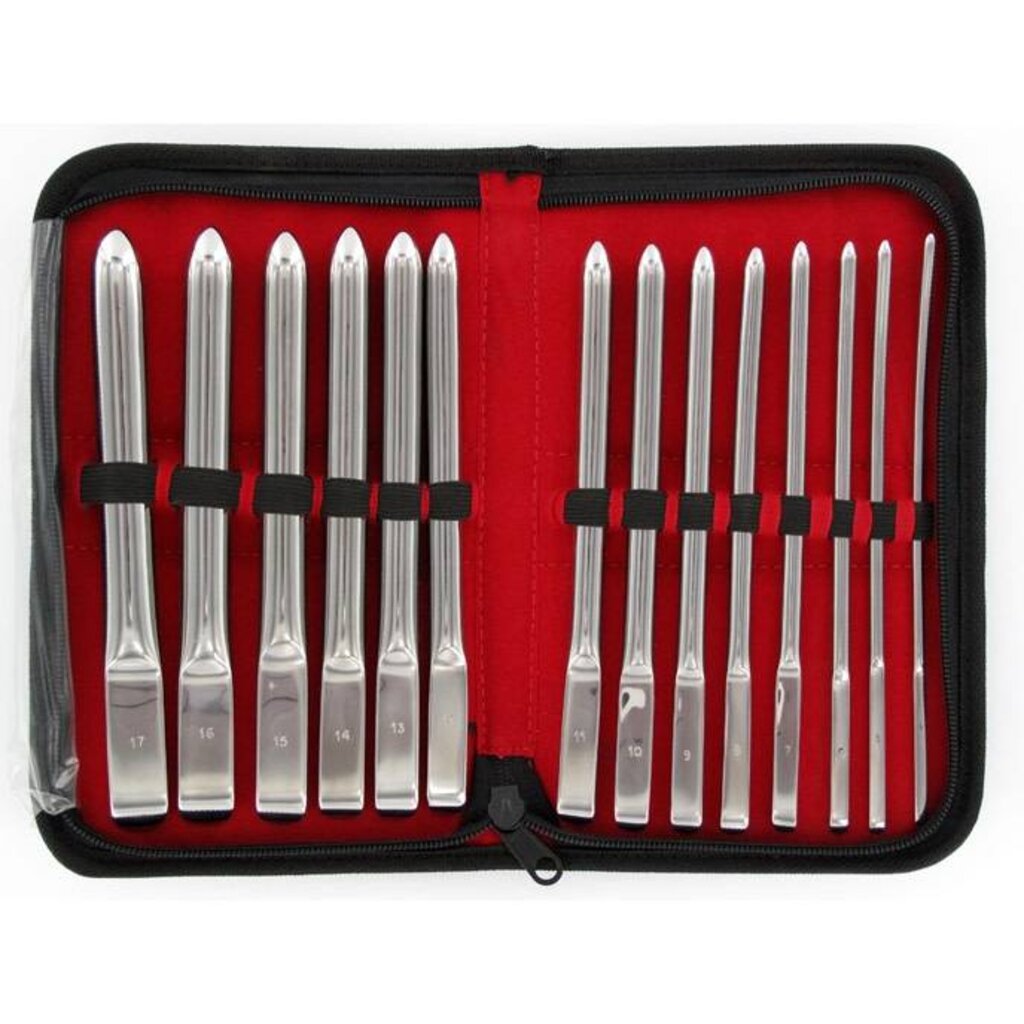 Stainless Steel Sounding Set