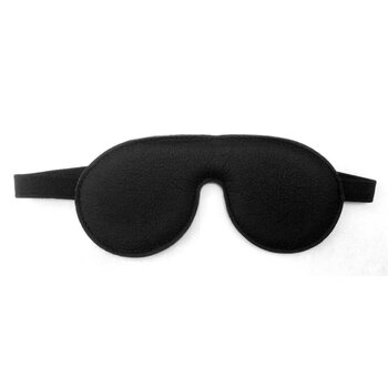 Leather Blindfold black