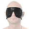 RoB Leren blinddoek met afneembare ogen