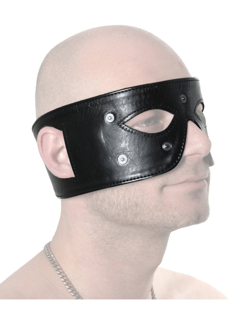 RoB Leather Blindfold with Detachable Eyes