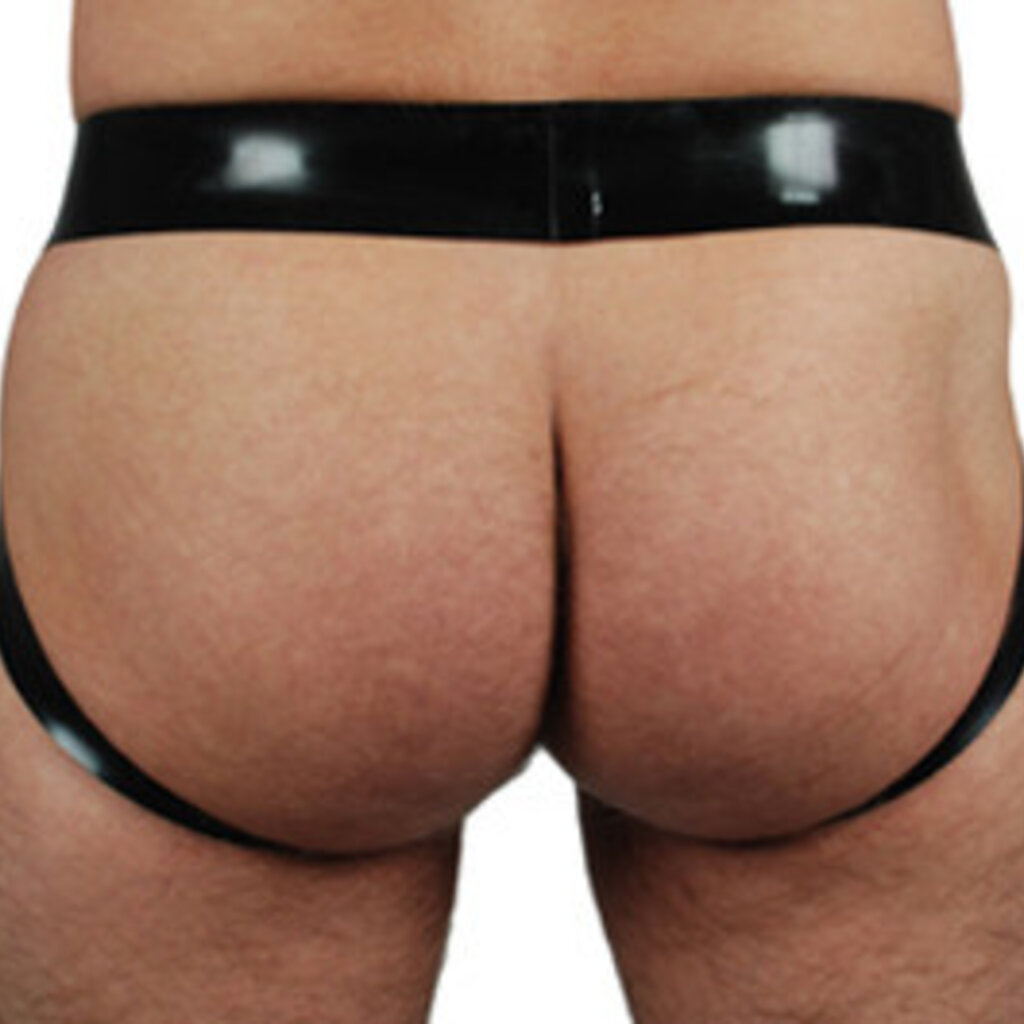 RoB Rubber jockstrap met rits