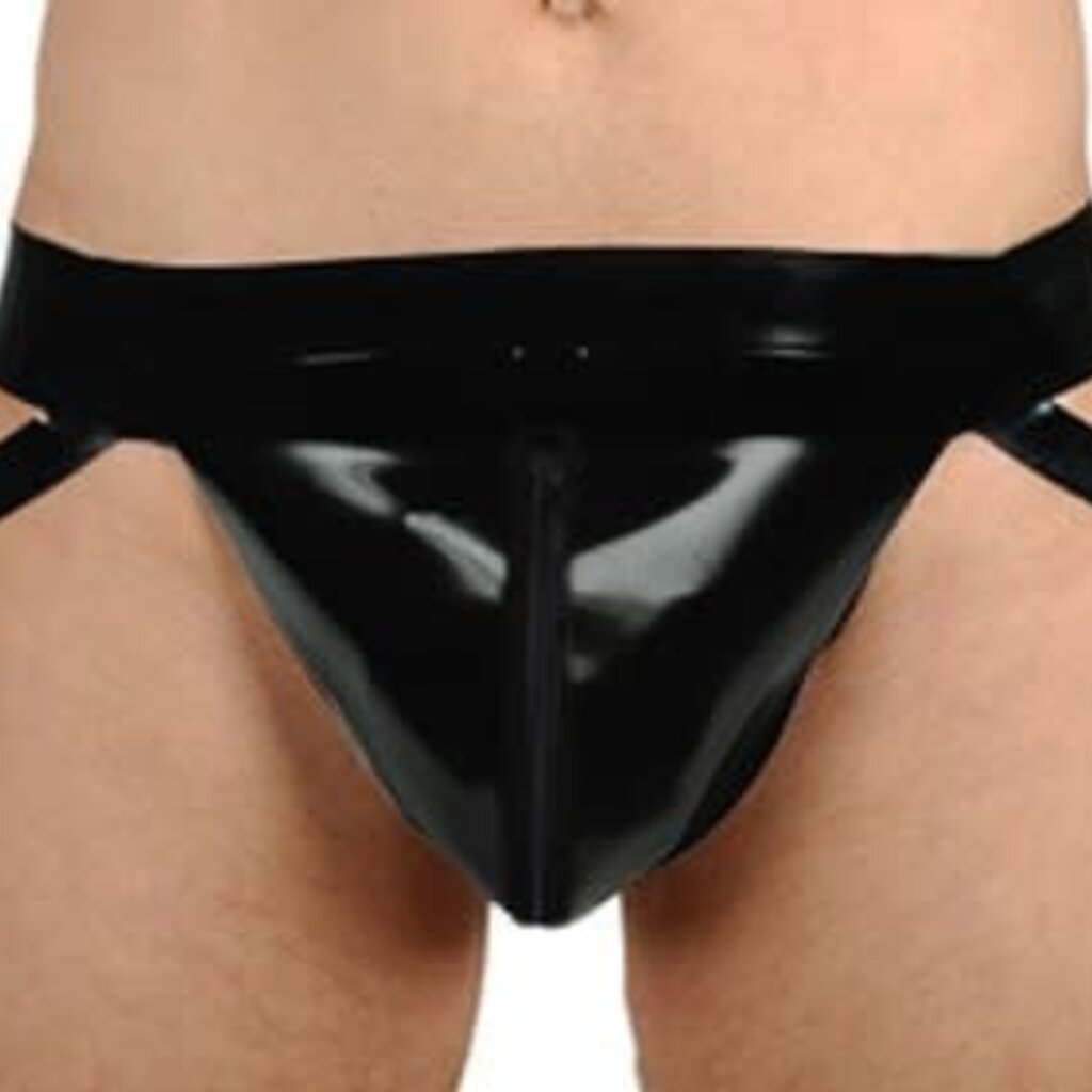 RoB Rubber Jockstrap with front zip