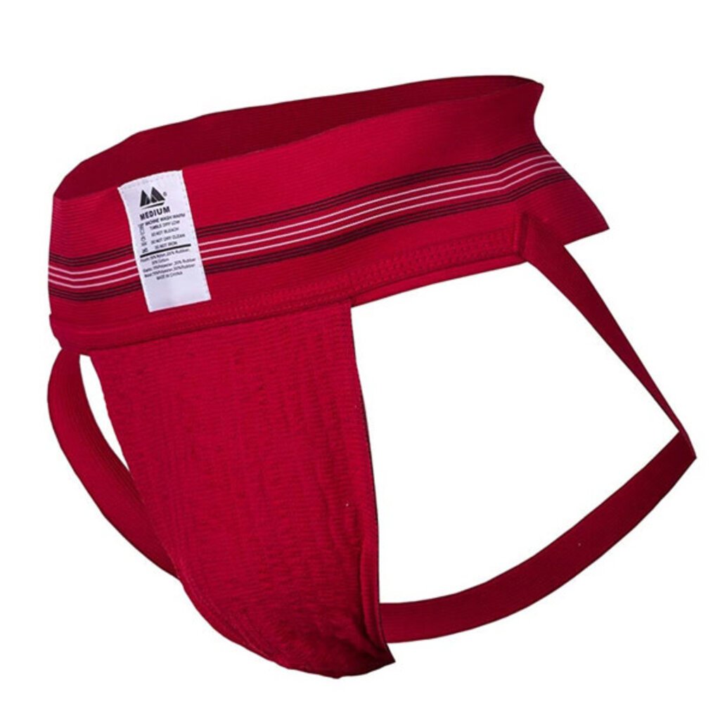 Jockstrap 3 waistband red