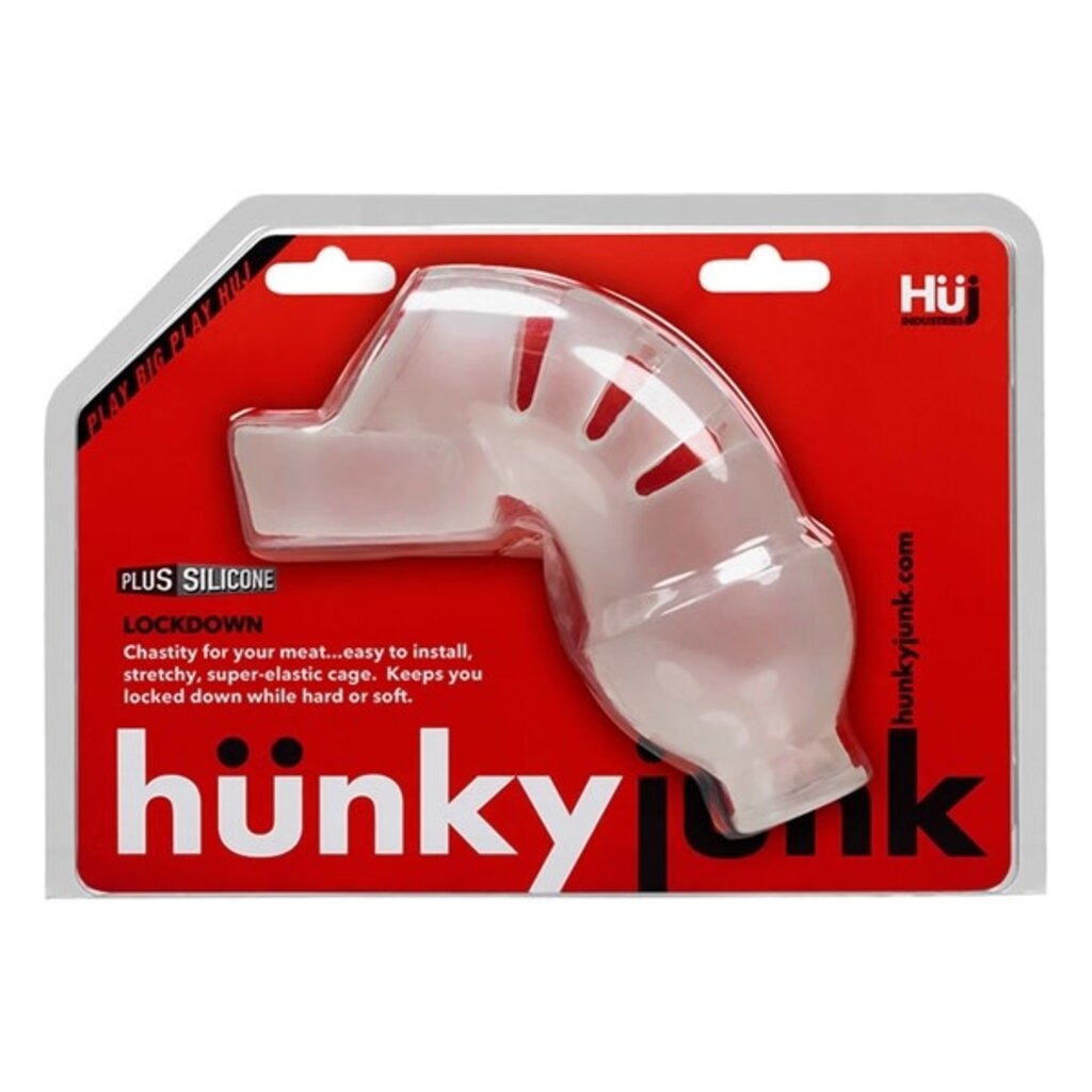 Hünkyjunk Lockdown Chastity Device - Ice