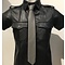 RoB Leather Tie grey