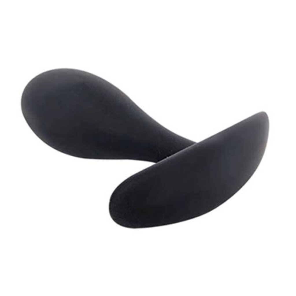 Brutus Silicone Butt Plug - S - black