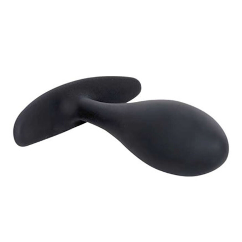 Brutus Silicone Butt Plug - M - black