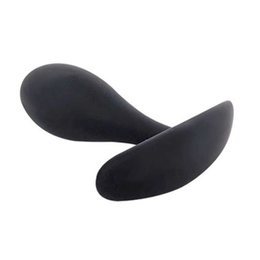 Brutus Silicone Butt Plug - M - zwart