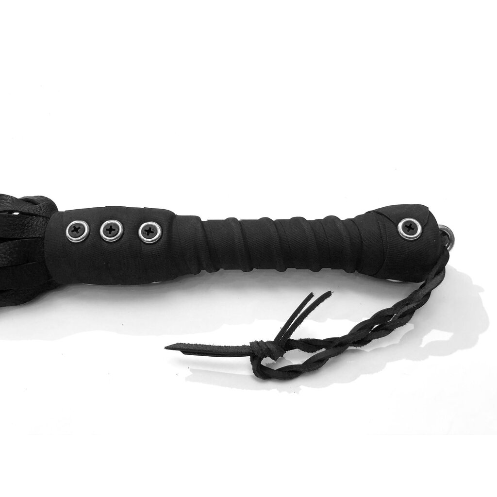 Bare Leatherworks Mid size Flogger Hertenhuid 30 strengen