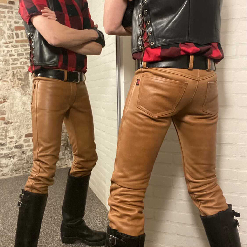 RoB Stallion Pants Tan leather