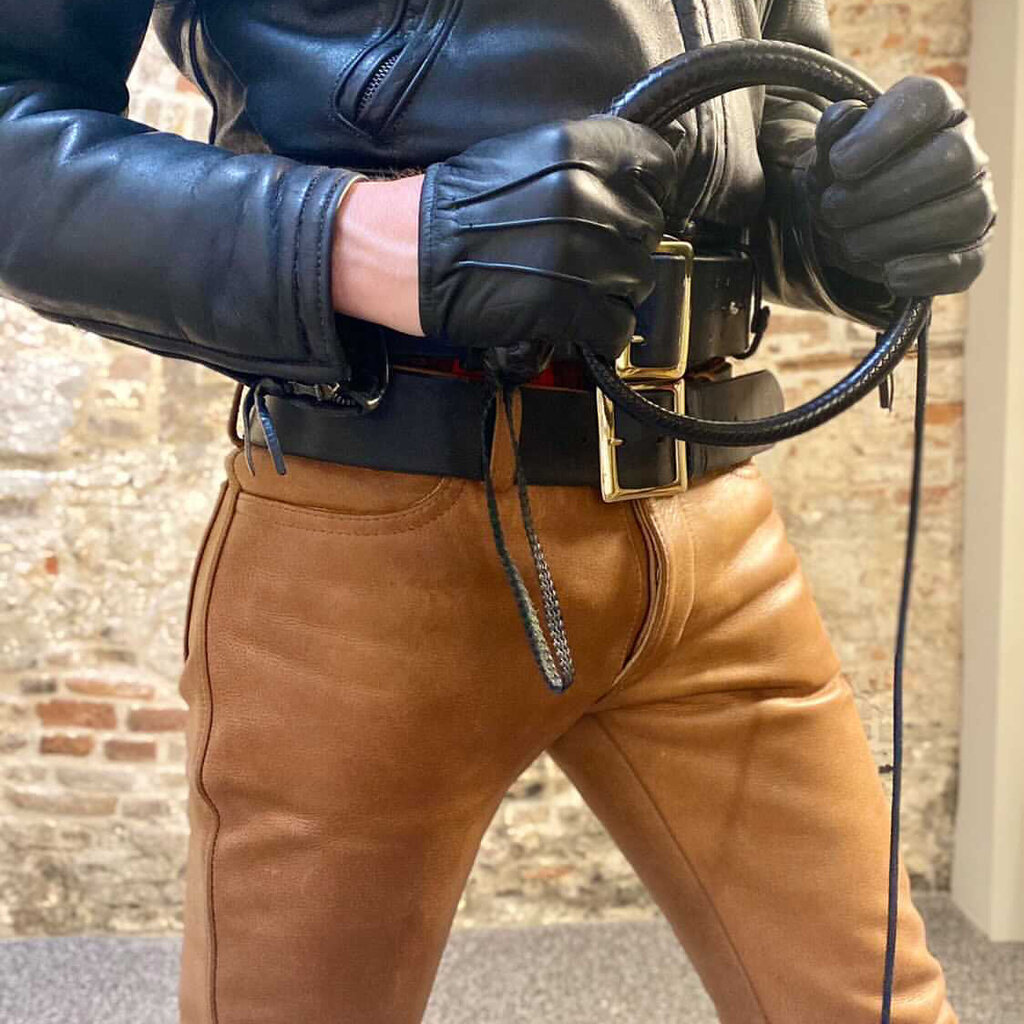 RoB Stallion Pants Tan leather