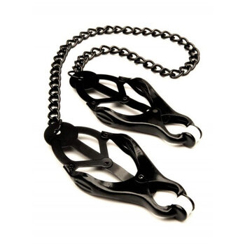 Japanese Clover Titclamps black