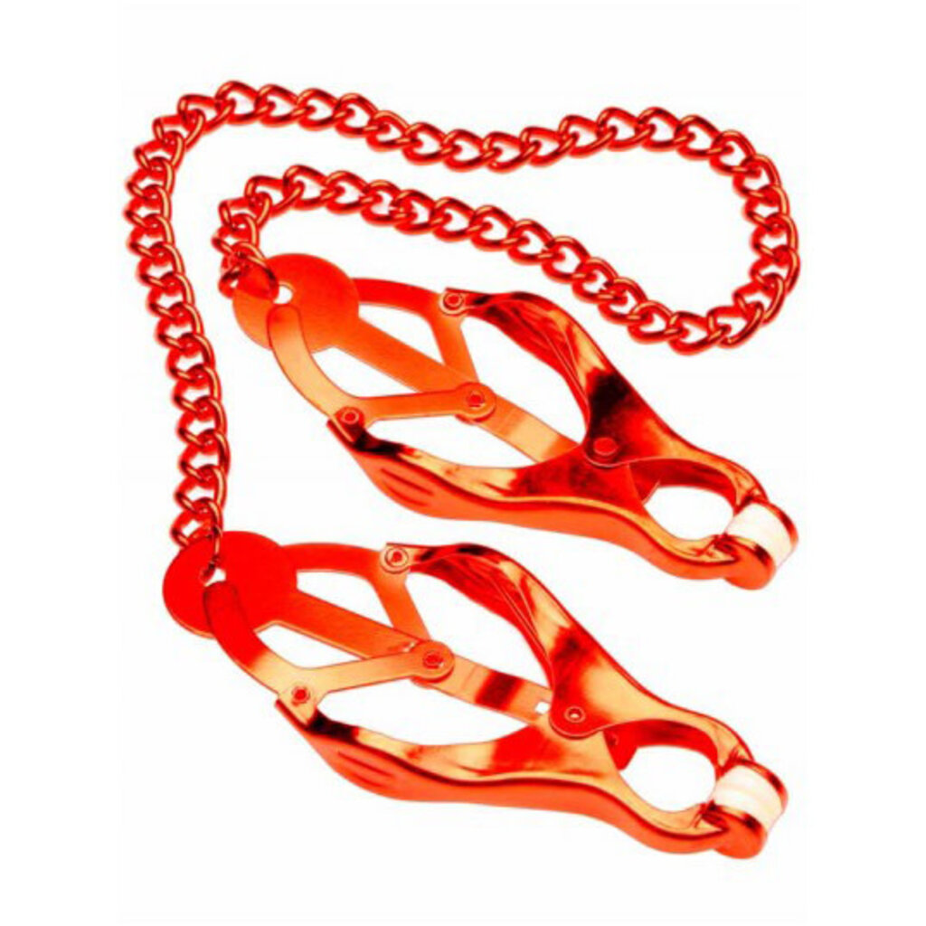 FIST Japanese Clover Titclamps red