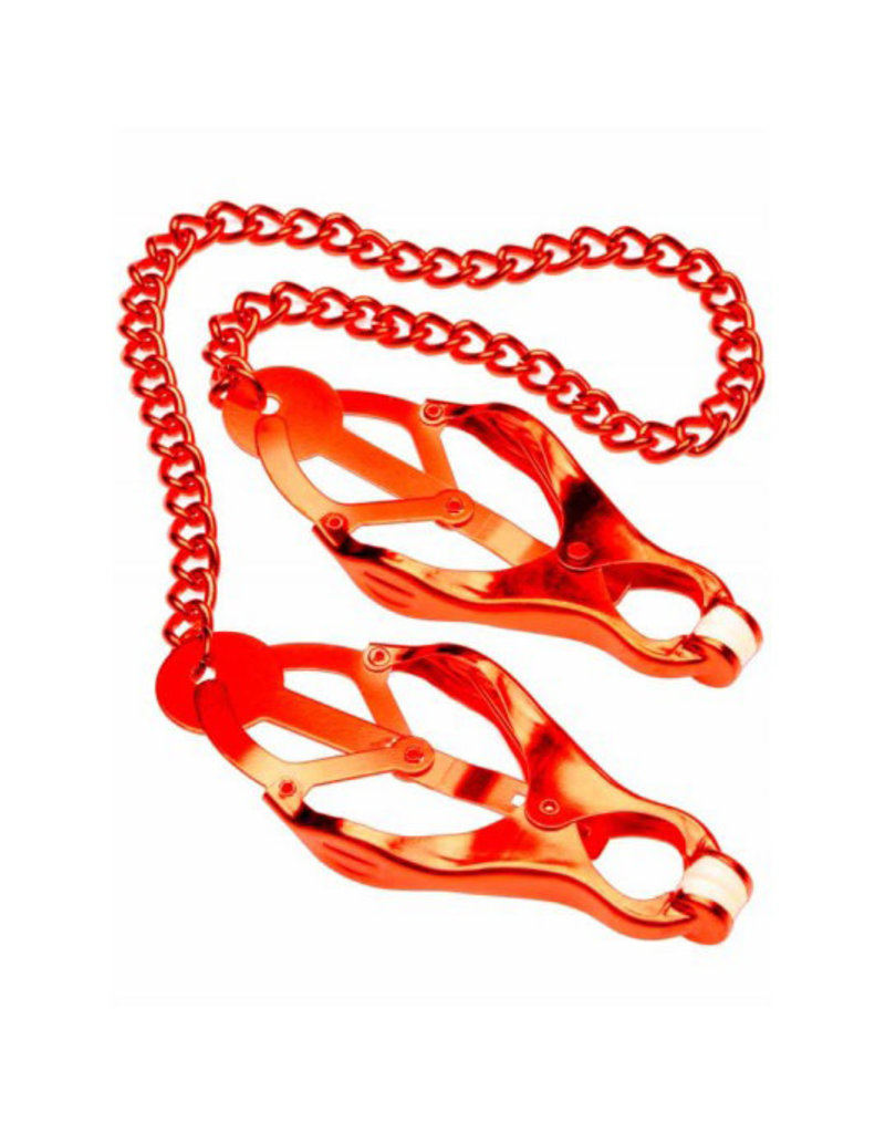 FIST Japanese Clover Titclamps red