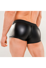 Maskulo Armored Next trunks with backzip black