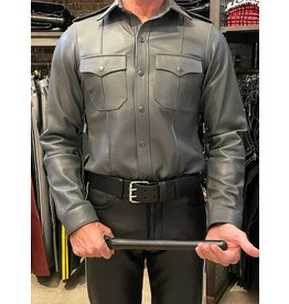 RoB Polizeihemd mit langen Ärmeln grau