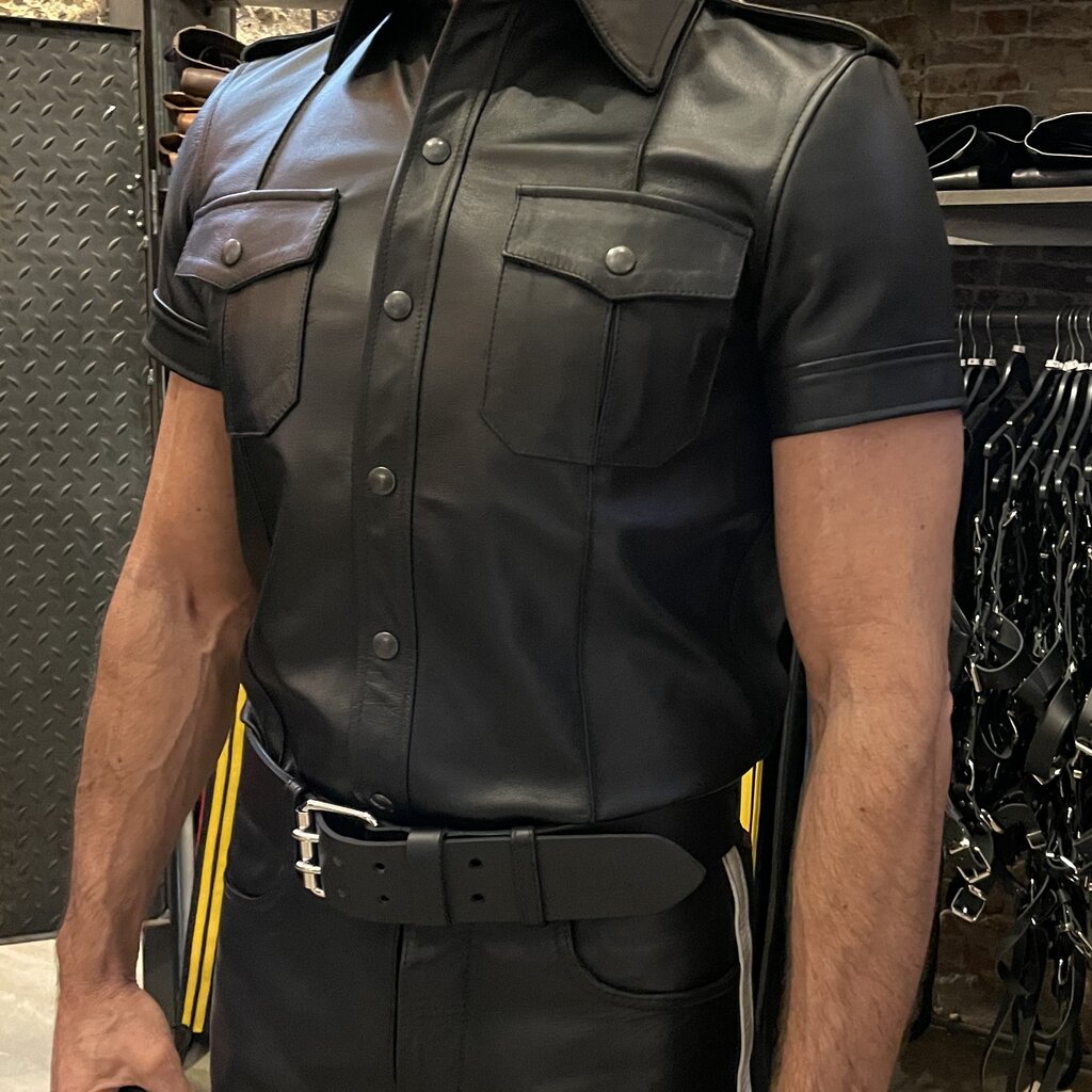 RoB Leather shirt rossnappa