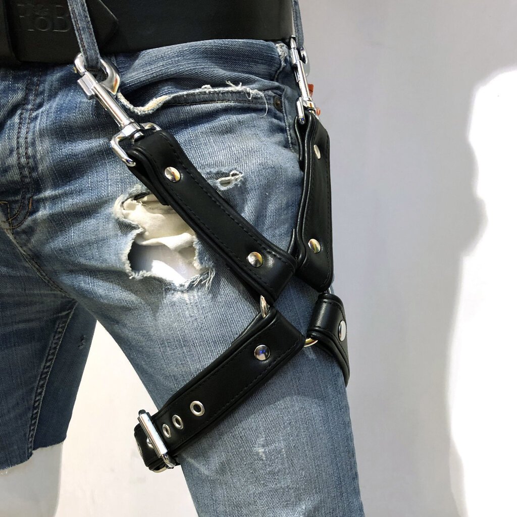 RoB Thigh harness black on black