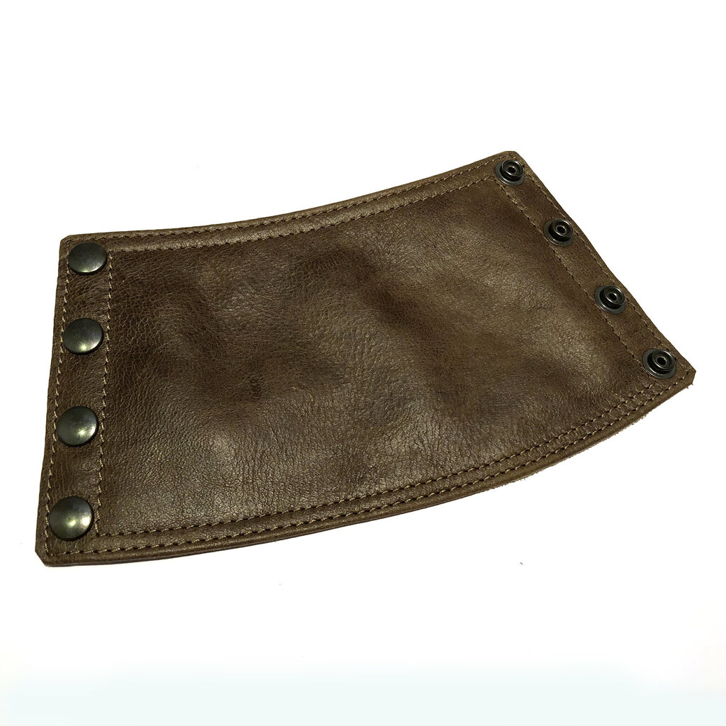 RoB Leather Gauntlet Wrist Wallet dark brown