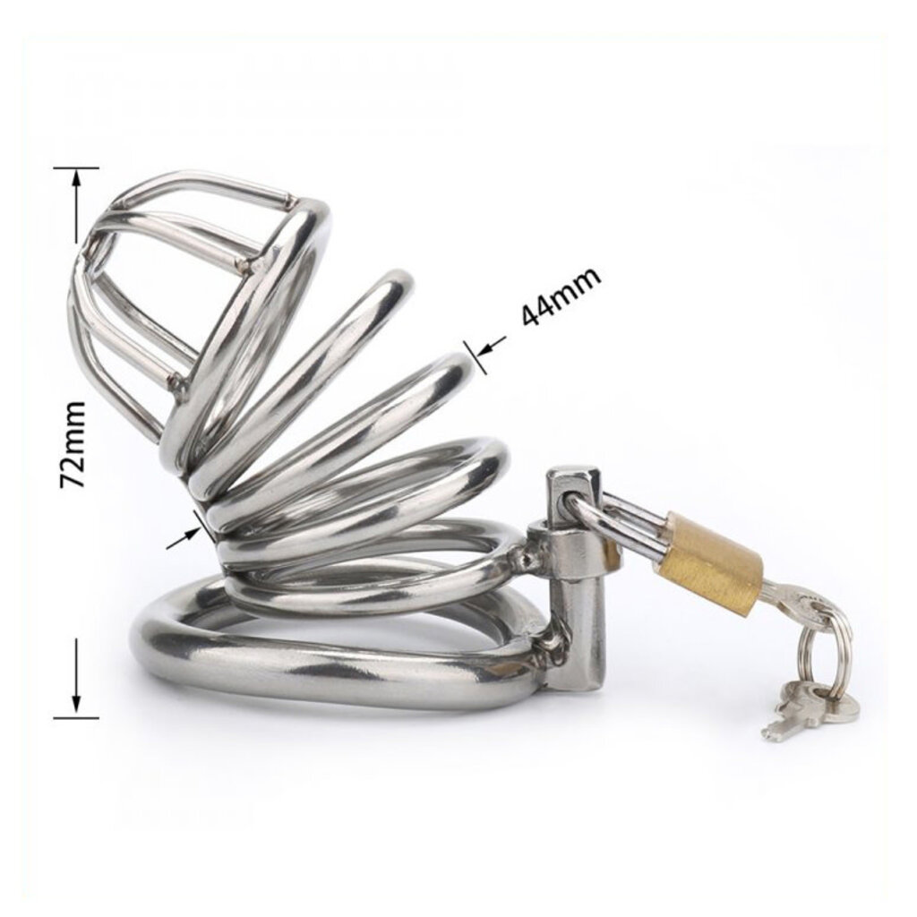 Birdy metal chastity cage 8 x 3,5 cm